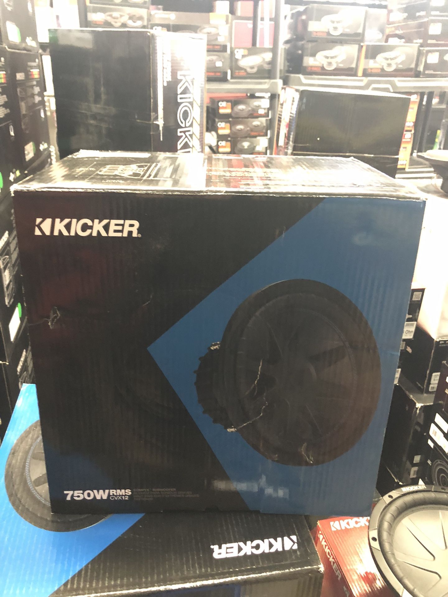 Kicker Cvx12 750 Watts Rms Subwoofer