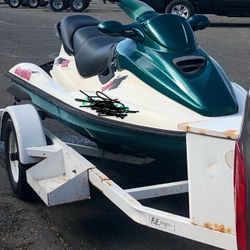 96 Seadoo Gtx Bombardier With Trailer