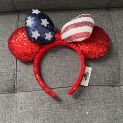 Fourth of July Disneyland Mickey ears