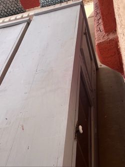 Free Gray wood storage cabinets farmhouse