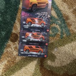 Hotwheels custom 77 vans. All three for 15.