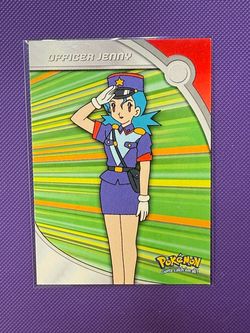 Topps Pokemon TV Animation Officer Jenny HV17 Heroes & Villains LP