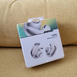 Bose Ultra Open Ear True Wireless Open Earbuds - White Smoke