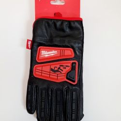 Large Level 5 Cut Resistant Goatskin Leather Impact Gloves