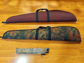 Rifle soft gun case case 52" pair bundle