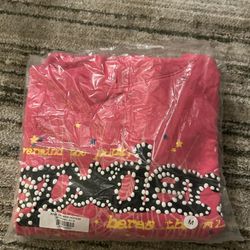 Pink Spider Graphic Hoodie