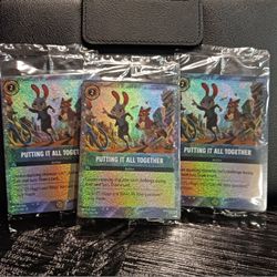 3x Zootopia 2 Lorcana Cards