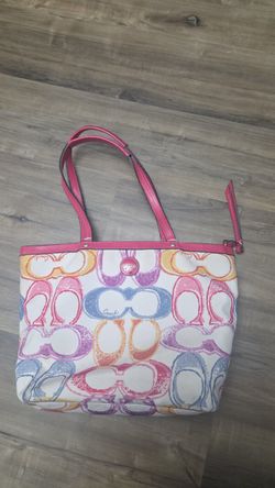 Coach Scribble Tote Bag