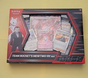 Pokemon Team Rocket's Mewtwo ex Box