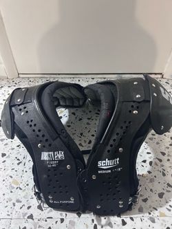 Football pads.