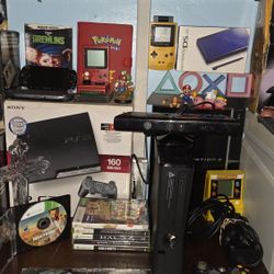 Xbox 360 Bundle With 8 Games