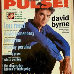 Vintage 90's Tower Records Magazine - David Byrne 