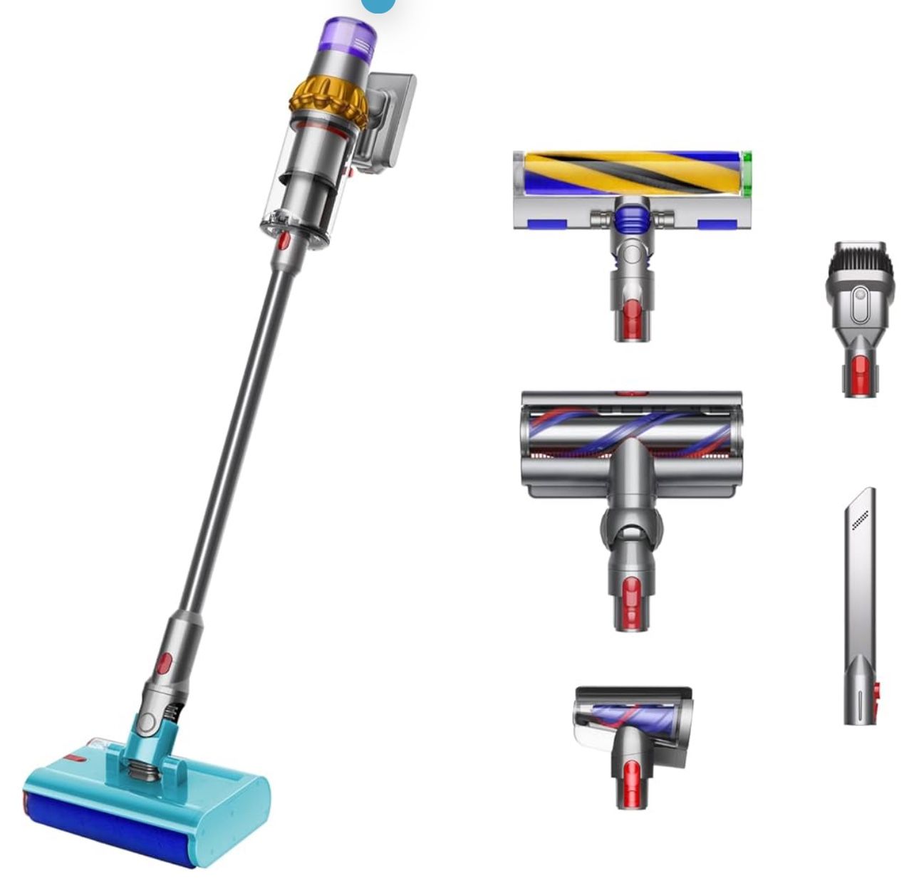 Dyson V15s Detect Submarine Wet Dry Vacuum, Yellow/Nickel 500+ bought in past month
