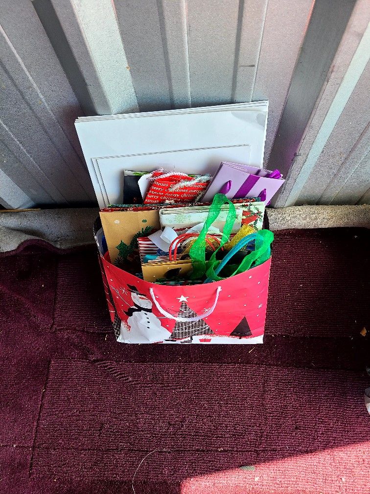 MOVING Sale!! Bag Of Gift Bags And Gift Boxes