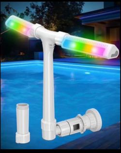 Pool Fountain with Lights