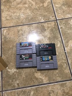 Super Nintendo games