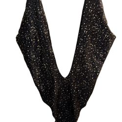 Deep V Cut Rave Bodysuit 