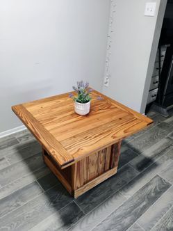 Solid Wood Side and Coffee Table ( also sold separately)