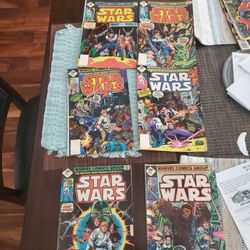 Star wars comics collection