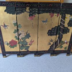 Painted Folding Screen