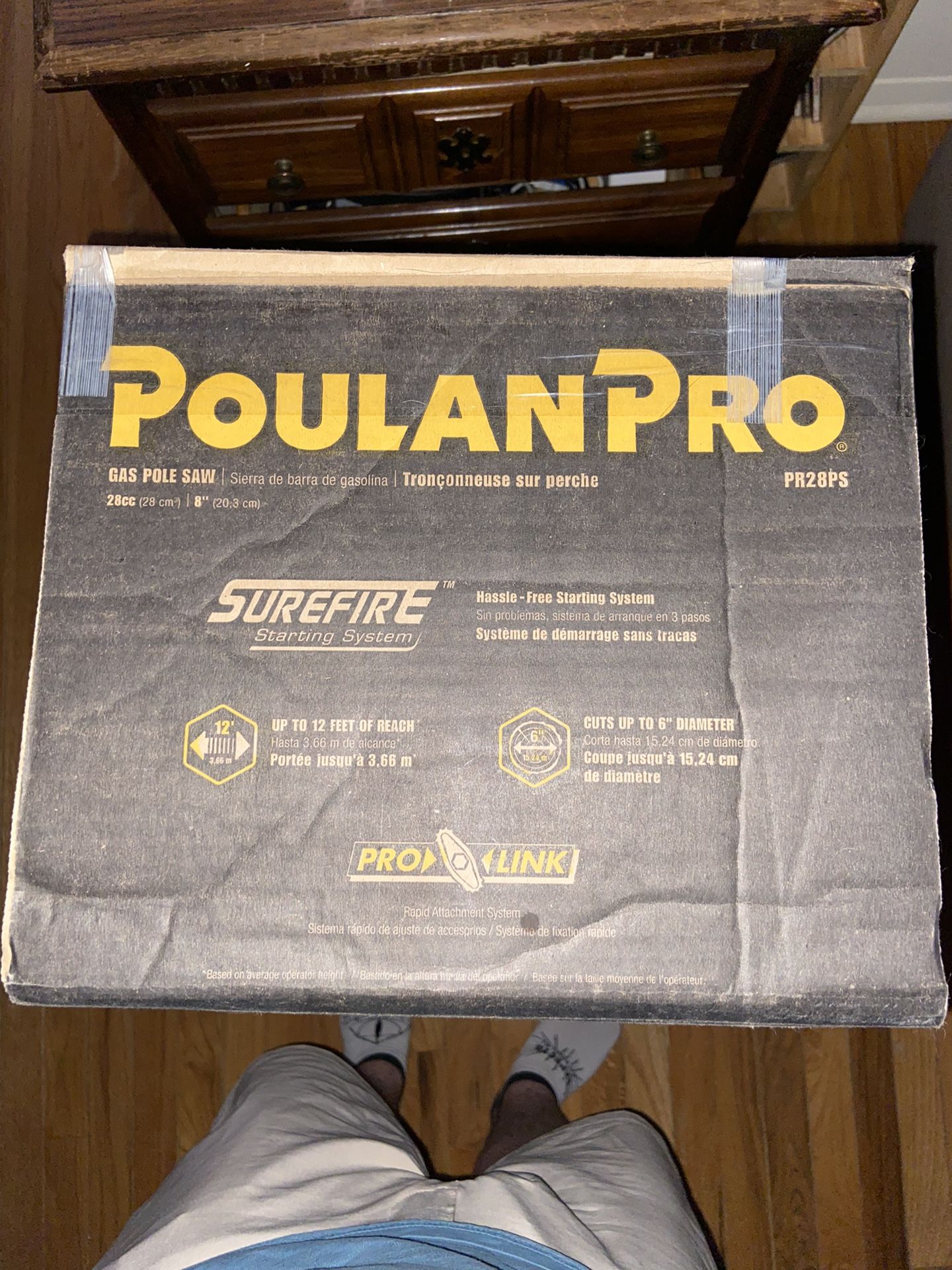 Poulan pro 2024 28cc pole saw