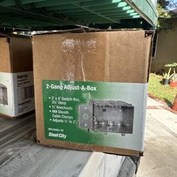 2 Gang Adjustable Electrical Boxes