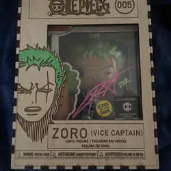 Roronoa Zoro Custom Wooden Funko Pop Box