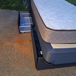Kid  Bed  Used But Mattress In Good  Condition 