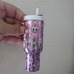 Stanley Dupe Keychain / Chapstick Holder 