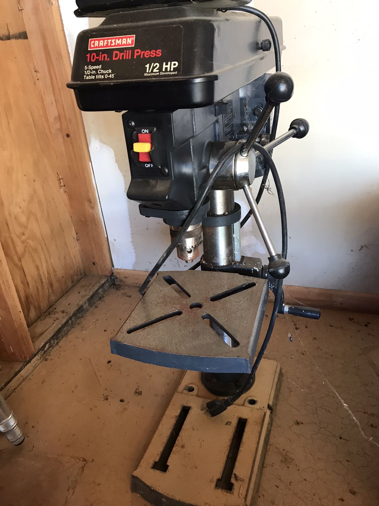 Craftsman 10in Drill Press 1/2 hp for Sale in Burbank, CA OfferUp