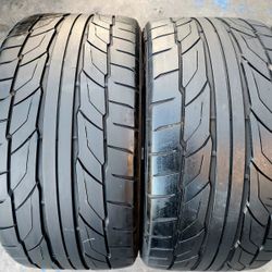 2 USED TIRES NITTO 275/40/18