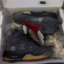Jordan 5 Retro Off White Muslin