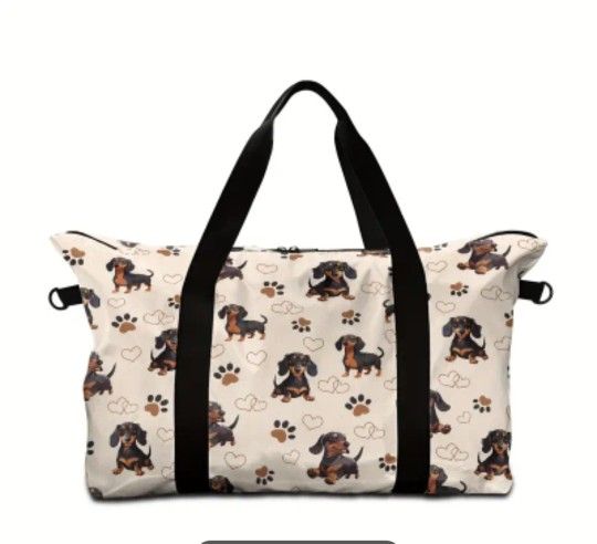 Dachshund Weekender Bag