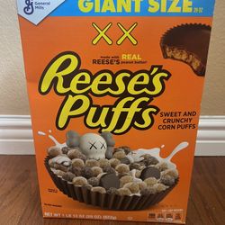 KAWS Reese’s Puffs Unopened 