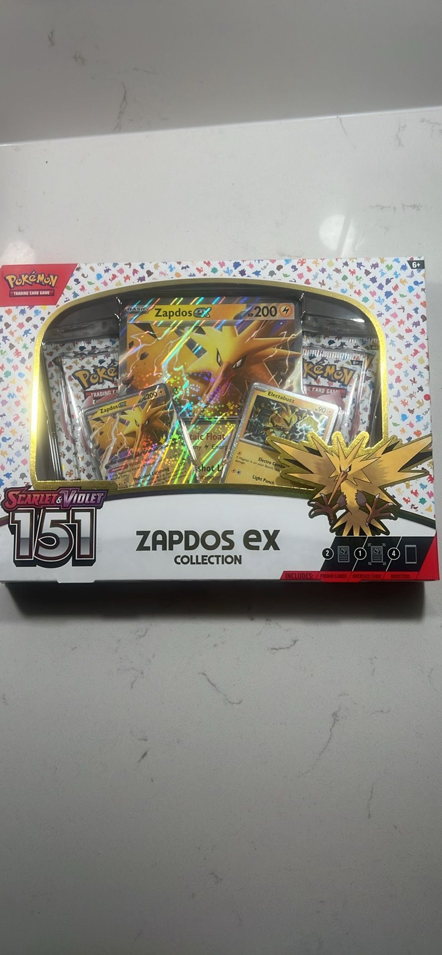 Zapdos 151 Ex Box