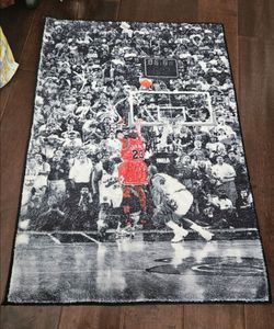 Michael Jordan Game Winner Area Rug