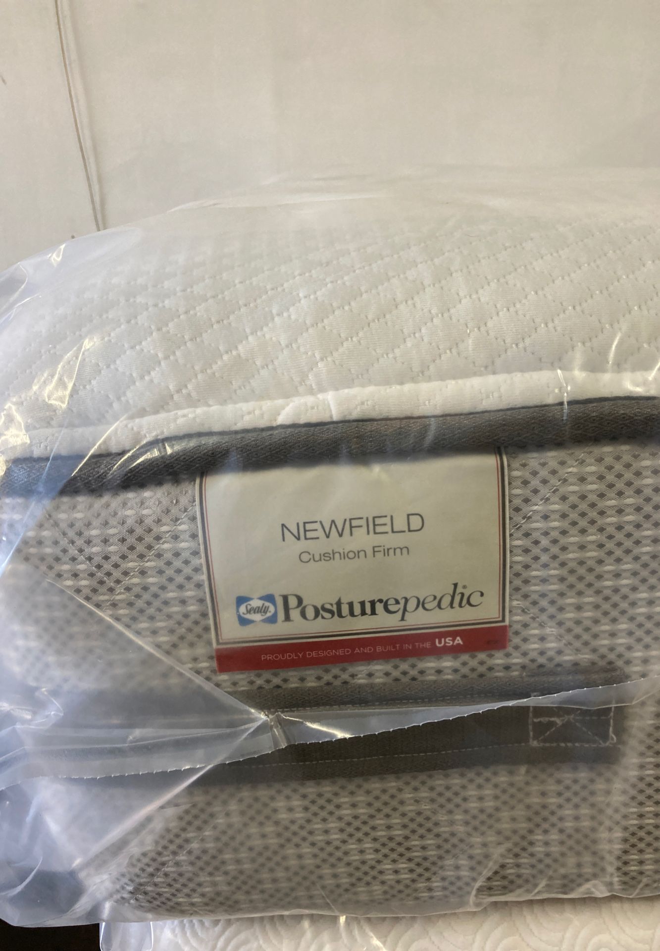 Sealy Posturepedic Newfield cushion firm queen size
