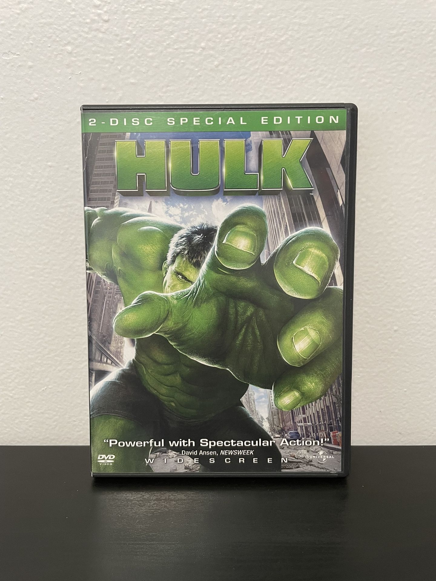 Hulk DVD 2 Disc Special Edition Marvel Movie Eric Bana Sam Elliot 2003