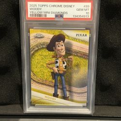 2025 Topps Chrome Disney #89 Woody 