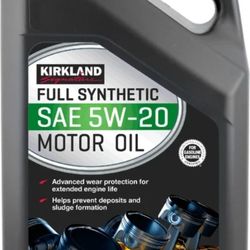 Sealed Unopened Full Synthetic 5w-20 5-quart Jug