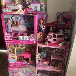 Barbie And Chelsea Toy Doll Lot 