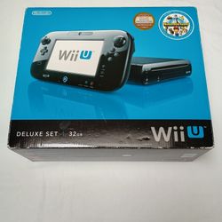 Nintendo Wii U With Box