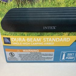 (Available 3 ). Intex Twin 10in Standard Dura-Beam Airbed Mattress, Pump Not Included, Each For $20 Or (Take 3 For $50) Great For Camping