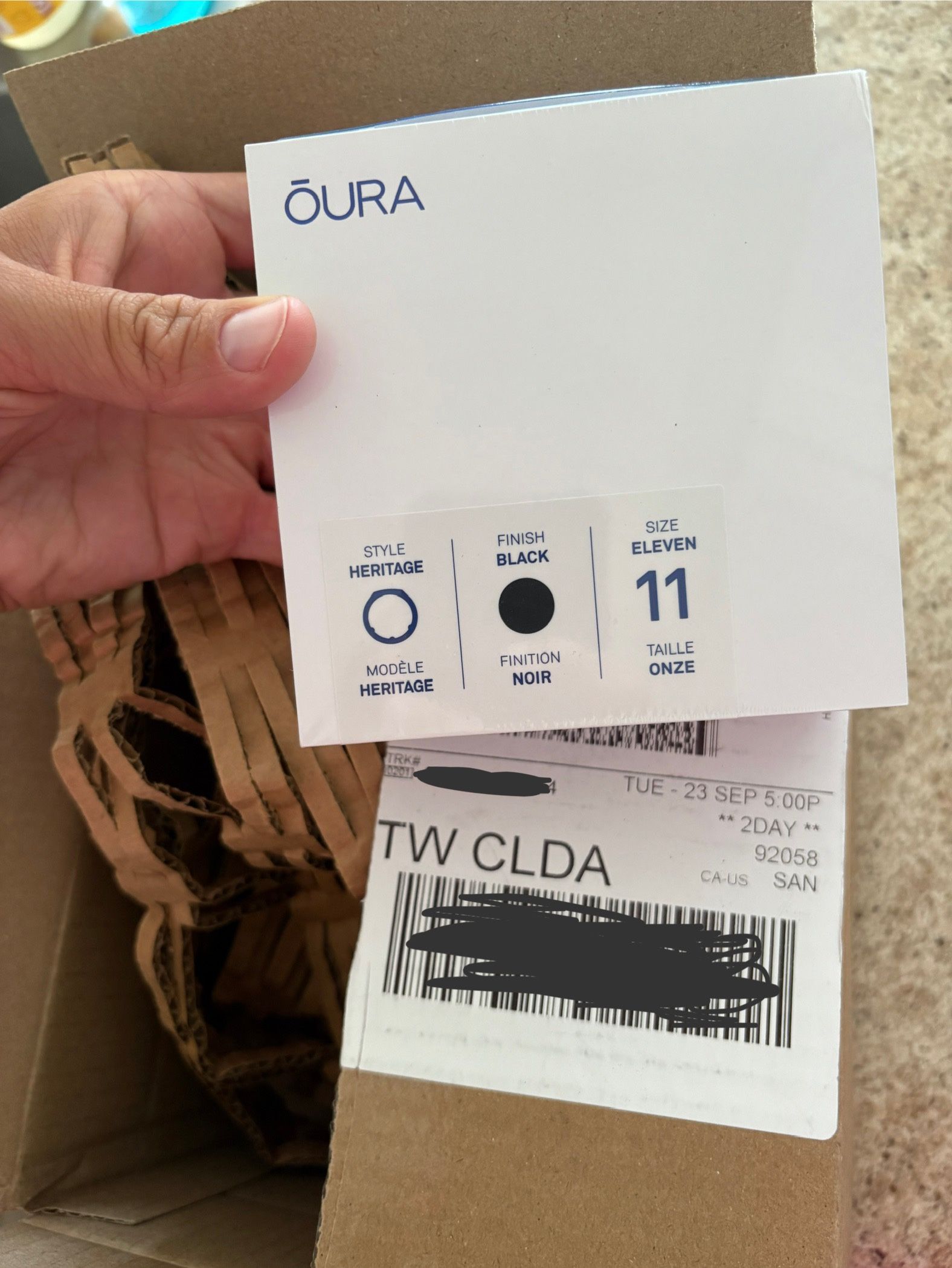 NEW Sealed Box Oura Ring Size 11
