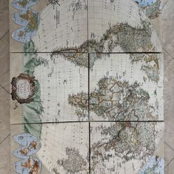 World Map Wall Art
