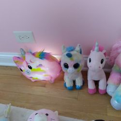 Unicorn Plushies And Toys