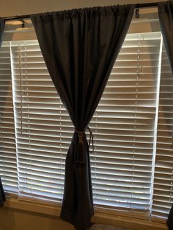 Beautiful Blackout Curtains Stone Blue 