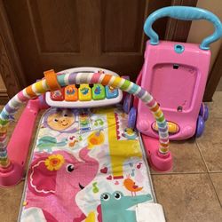 VTech Sit-to-Stand Learning Walker & Play Mat