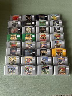 Nintendo 64 Games 