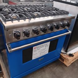 36" Viking Dual-fuel